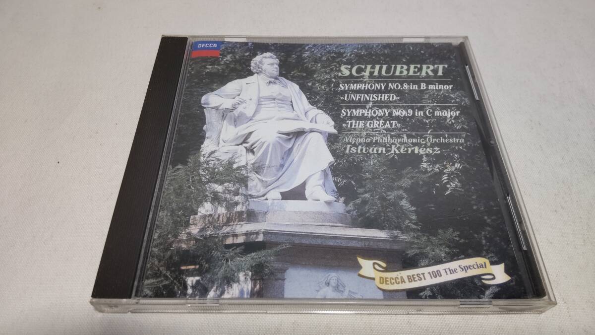 D4625 『CD』 シューベルト：交響曲第8番 第9番 ケルテス UCCD-7081の画像1