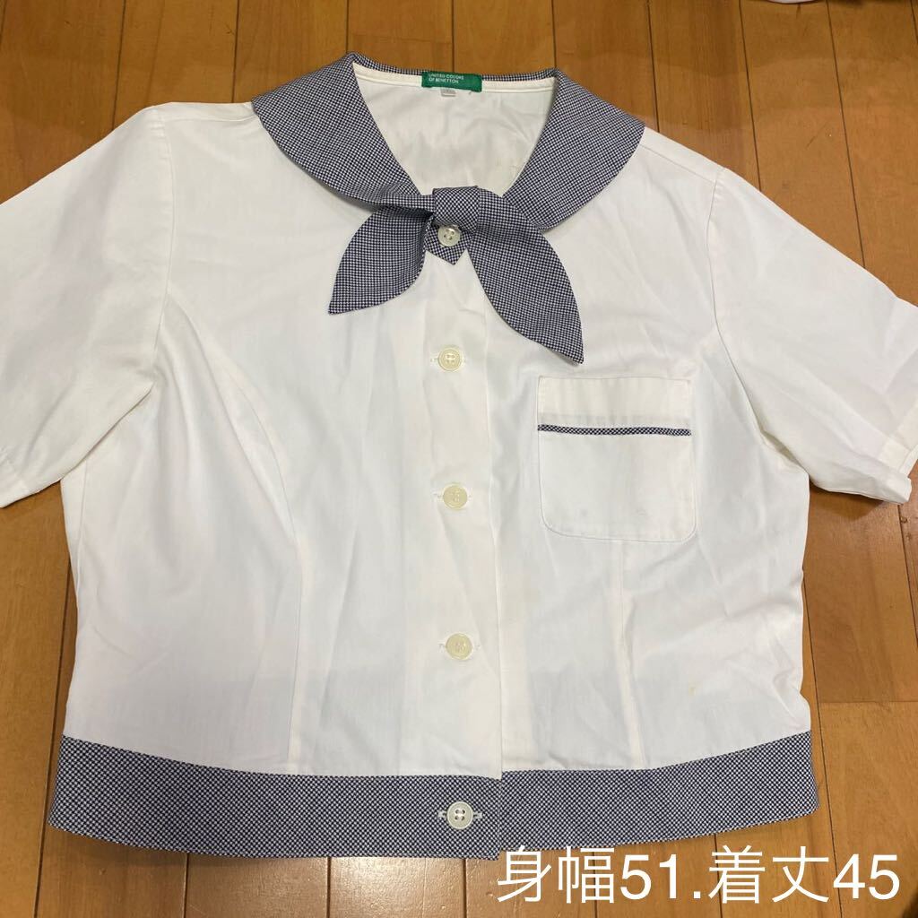 4 0 costume play clothes summer uniform short sleeves blouse 3 pieces set Ogaki Sakura beauty .... virtue an educational institution 