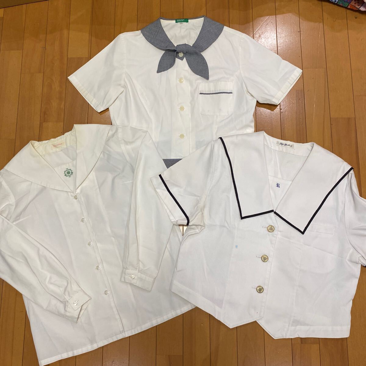 4 0 costume play clothes summer uniform short sleeves blouse 3 pieces set Ogaki Sakura beauty .... virtue an educational institution 