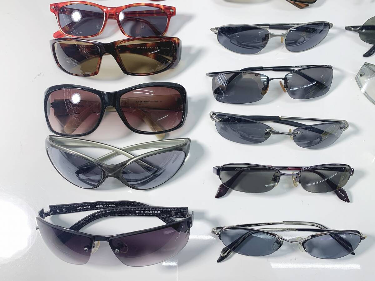 50n 80 眼鏡 メガネ めがね サングラス フレーム 伊達 ジャンク含む 34点まとめて メンズ レディース ブランド含む 現状品_画像3