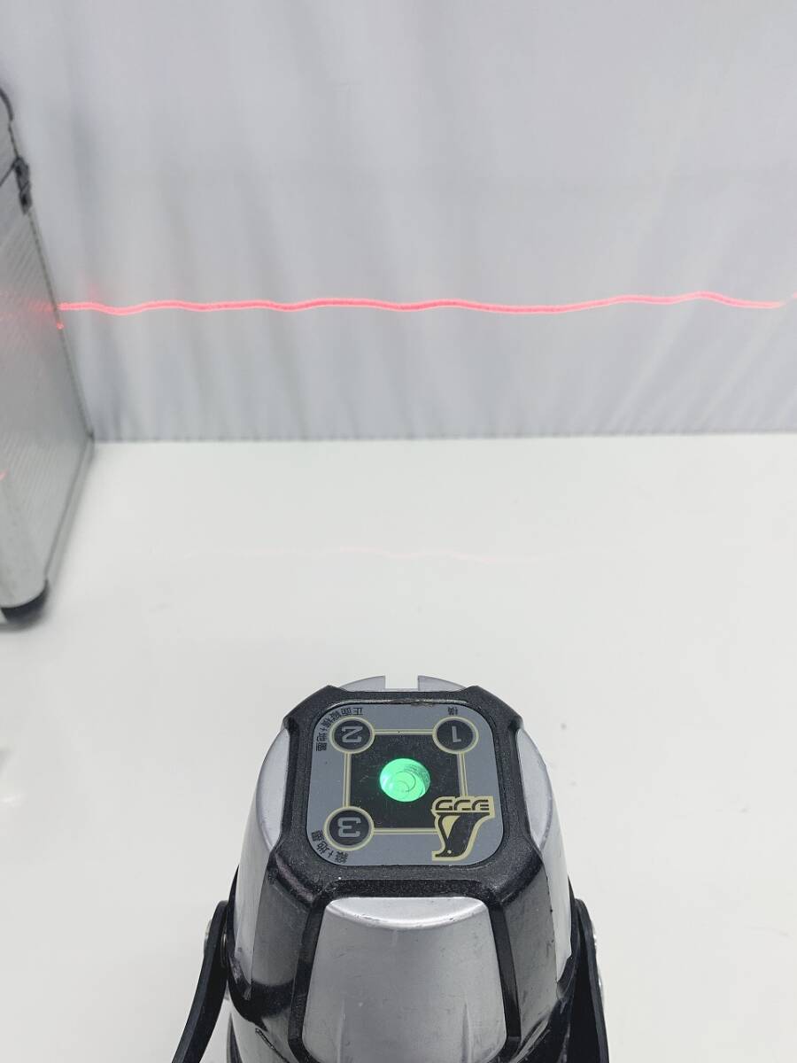 49n 80 シンワ測定 neo21 BRIGHT No.77354 LASER ROBO レーザーロボ 墨出し器 現状品 ケース・ミニレベル付き