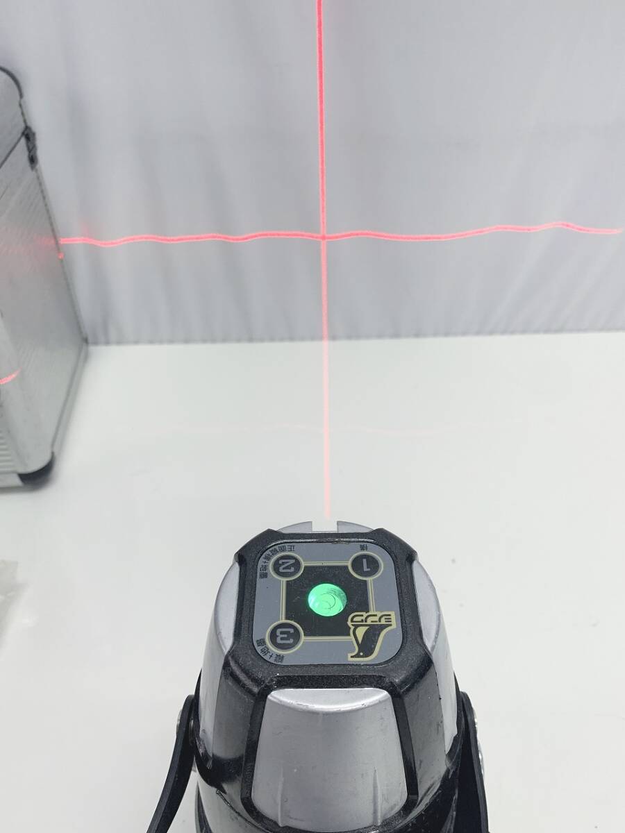 49n 80 シンワ測定 neo21 BRIGHT No.77354 LASER ROBO レーザーロボ 墨出し器 現状品 ケース・ミニレベル付き