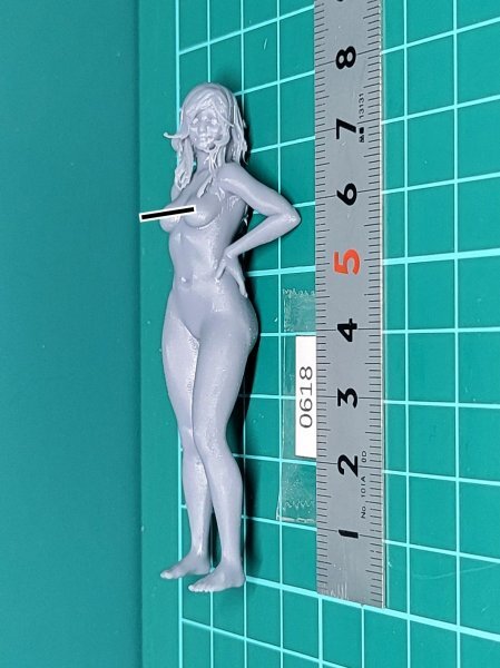 ★（0618）8K光造形プリント品 『 Yuko - Micro Bikini マネキン_Ver』 ／≒S:1/20／レジンフィギュア★シタデルカラー等の練習用に._画像10