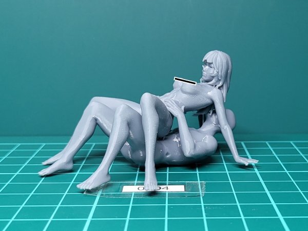 *(0604) super precise adult figure [ RIDE\'M COWGIRL2 ](FULL_NUDE)|≒S:1/20|8K light structure shape 3D print goods * under Dell color. practice for 