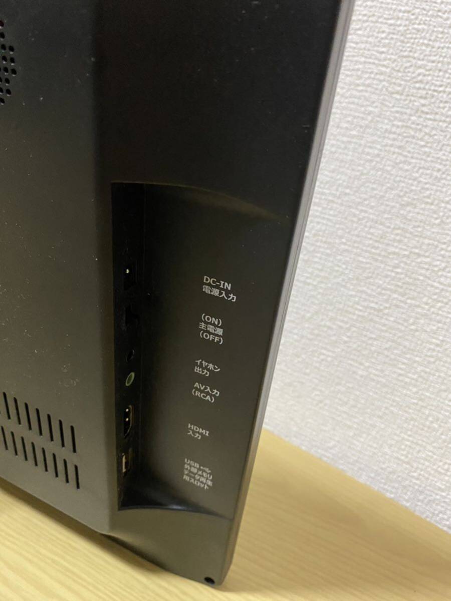 ポータブルテレビ　19インチ　ポータブルTV　壁掛け　スタンド置き　車載可能　　OVER TIME OT-DK19PT 超美品_画像6