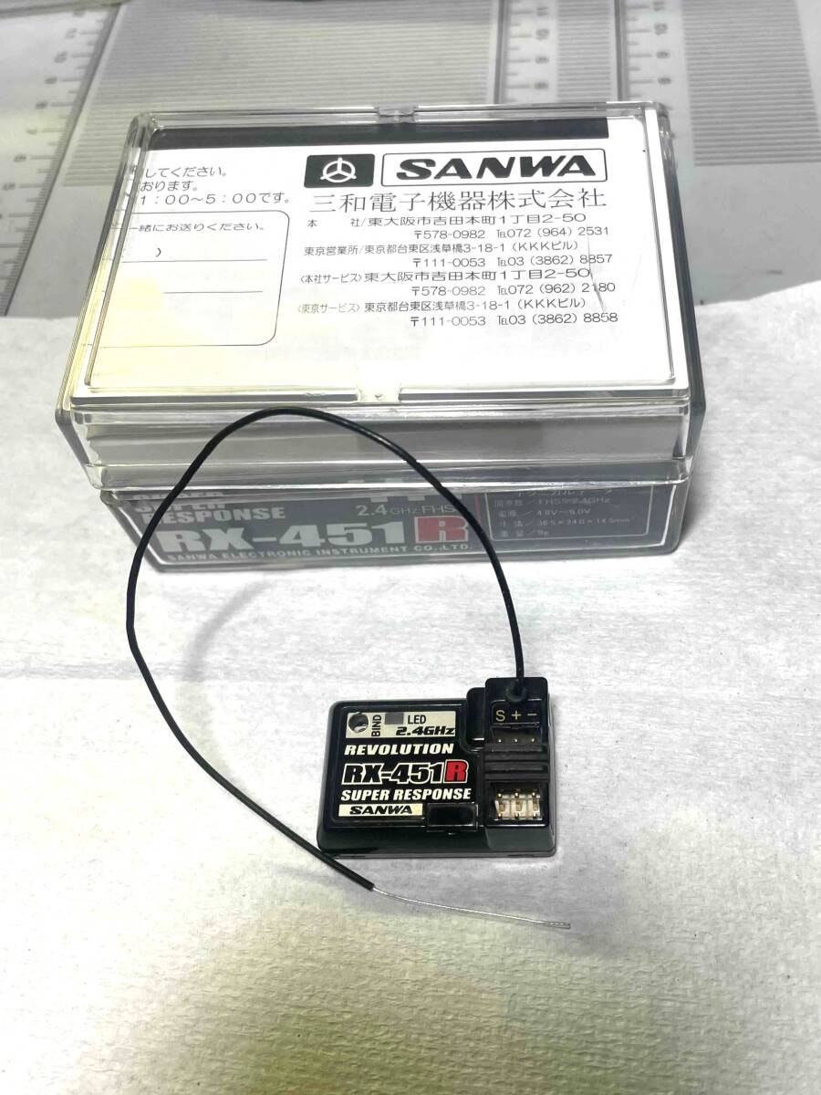  Sanwa приемник RX-451R 2.4GHz б/у товар 