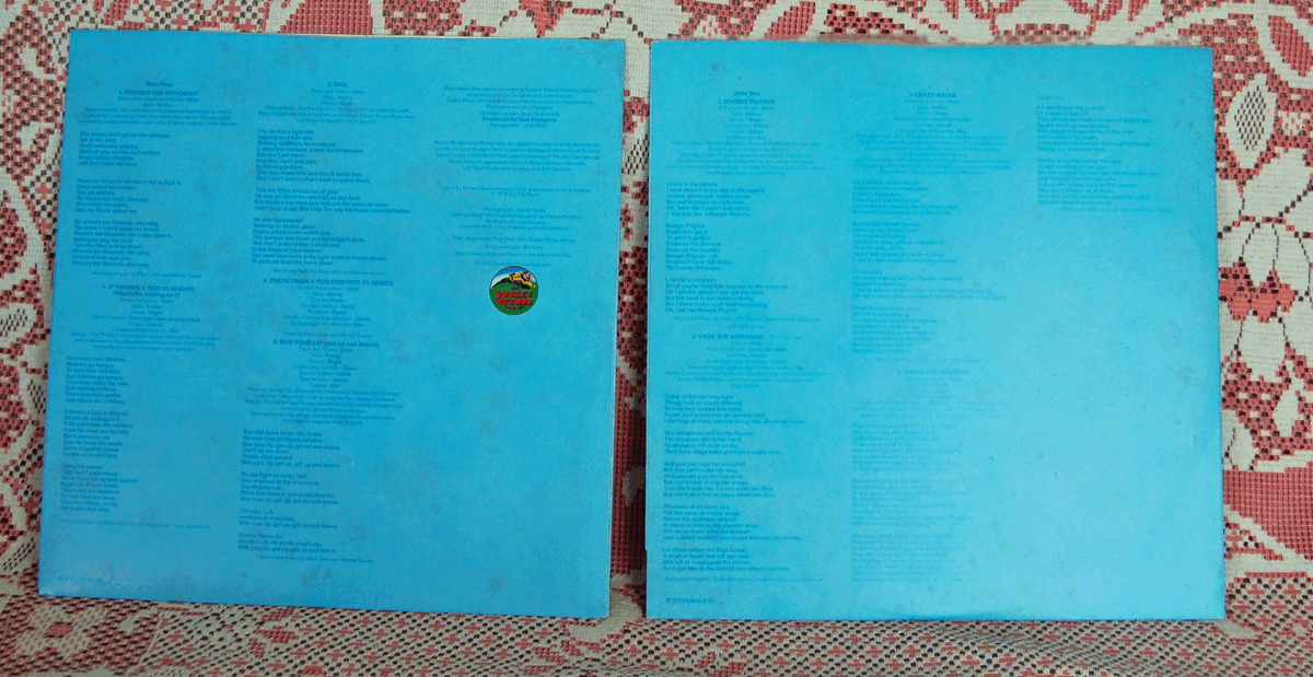 2LP●エルトン?ジョン　碧い肖像/IVS-67105-06　 Elton John