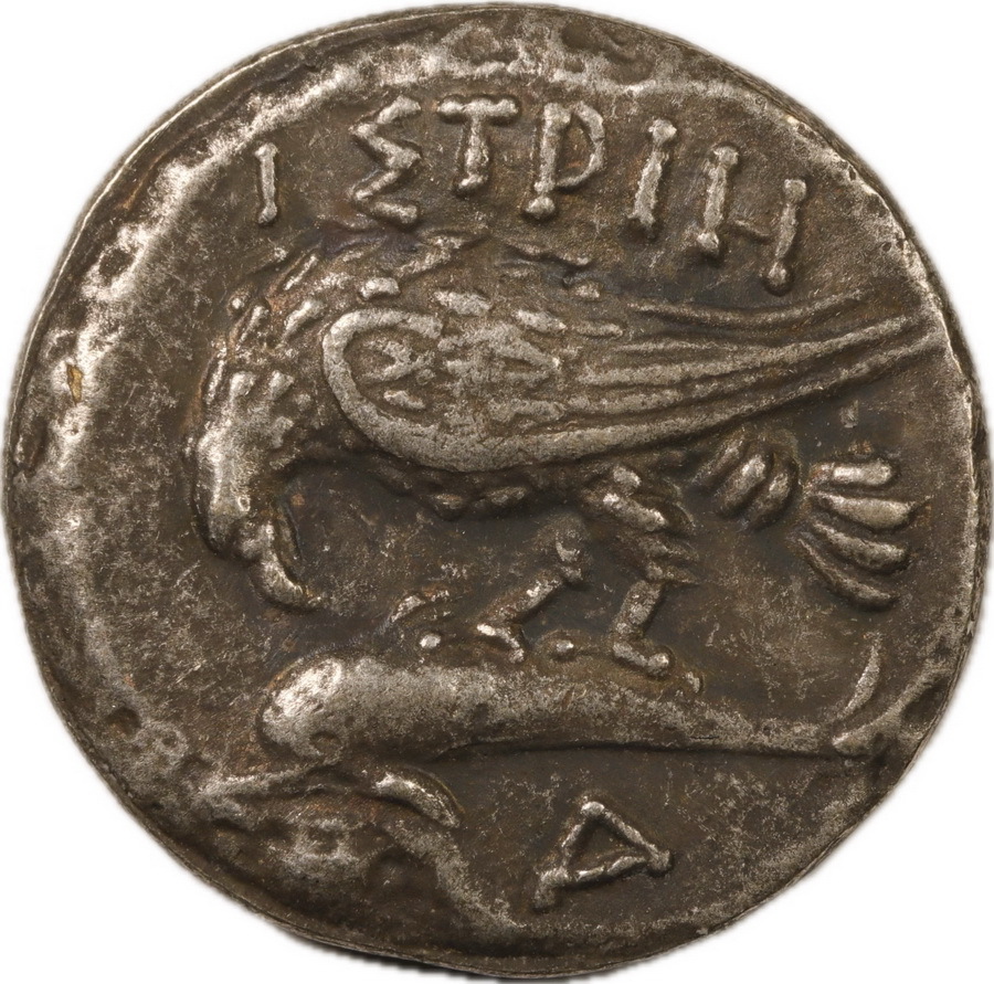 T296★ 古代ギリシア/銀貨/直径約 17.16mm 重量約 3.5g_画像2