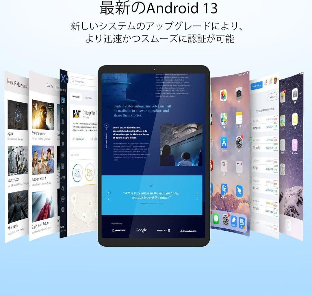 DOOGEE T20 Mini Android13 タブレット 8インチ SIMフリー