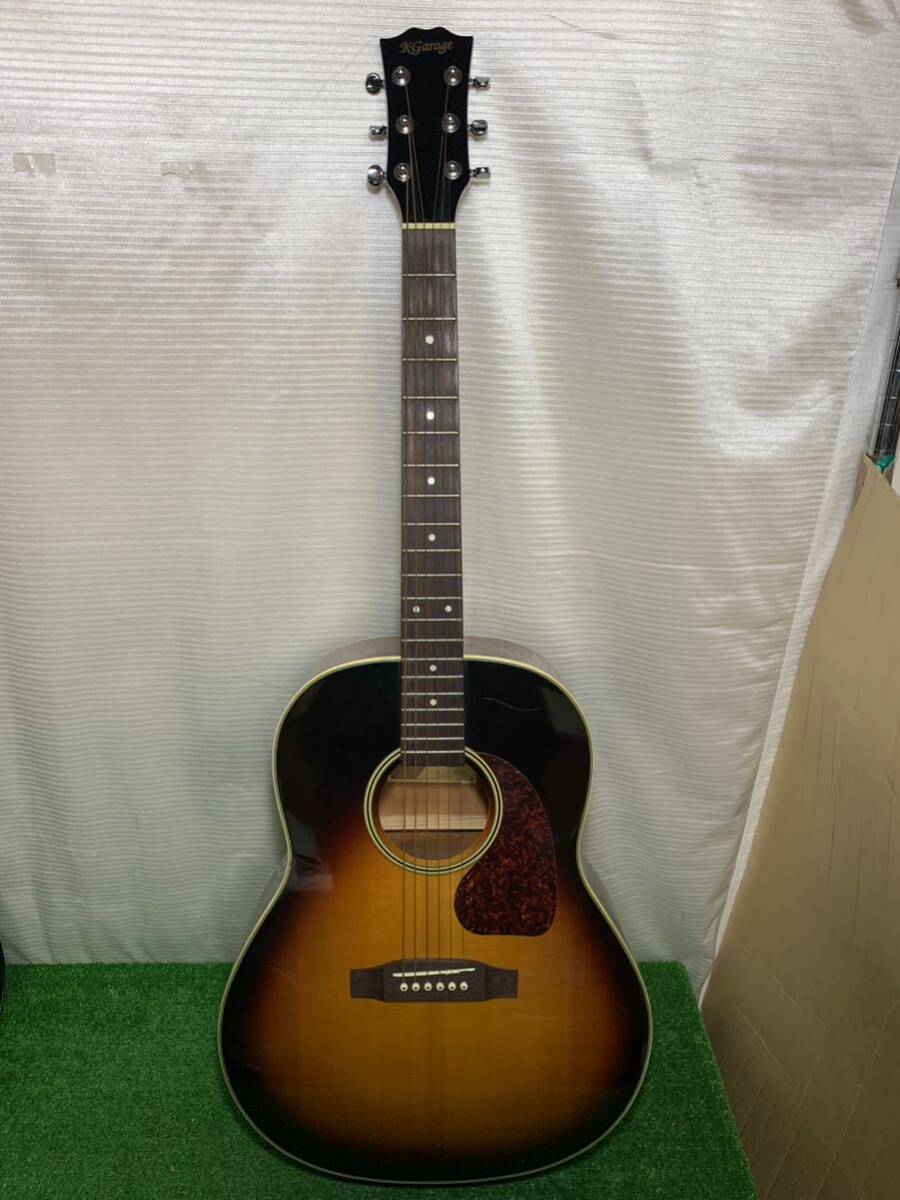 KGarage CD-J45VS アコースティックギター 弦楽器 楽器 ギター ソフトケース付き ピック3個 19-8_画像2