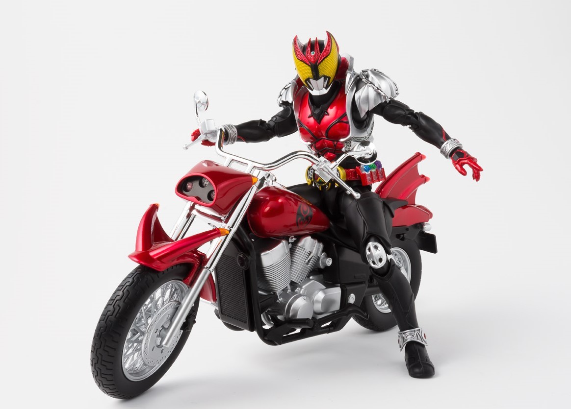 魂ウェブ商店限定 S.H.Figuarts マシンキバー オプションパーツセット 「仮面ライダーキバ」 フィギュアーツ　平成ライダー_サンプル画像(真骨彫キバは別売り)です。