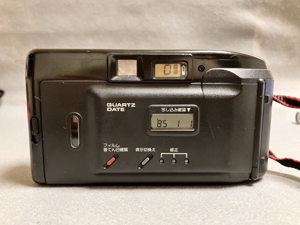 [T2549]Canon Autoboy3 QUARTZ DATE オートボーイ3 クォーツデイト コンパクトフィルムカメラ レンズ 38mm 1:2.8 オートフォーカスの画像8