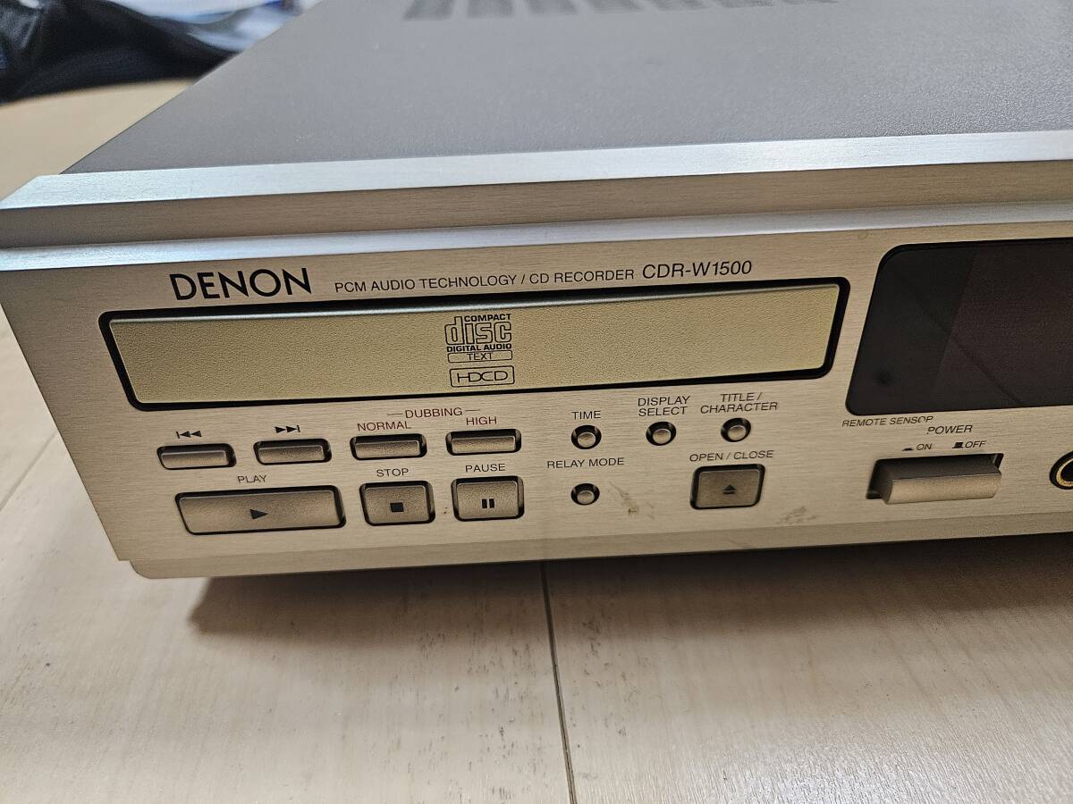 DENON CDR-W1500 CD recorder Denon #ma2