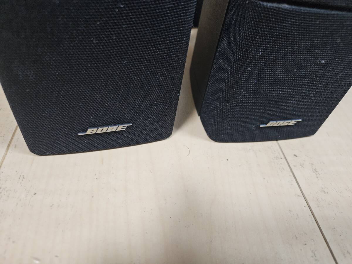  BOSE サテライトスピーカー キューブスピーカー＋天井・壁用ブラケット CW-20B付 ペア■ma2の画像4