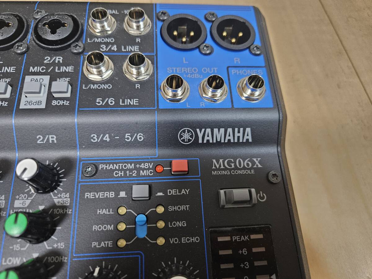  Yamaha YAMAHA миксер MG06X #ma3