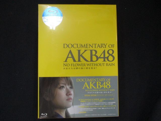 0070★未開封BD DOCUMENTARY OF AKB48 NO FLOWER WITHOUT RAIN 少女たちは涙の後に何を見る? スペシャル・エディション(Blu-ray2枚組)_画像1