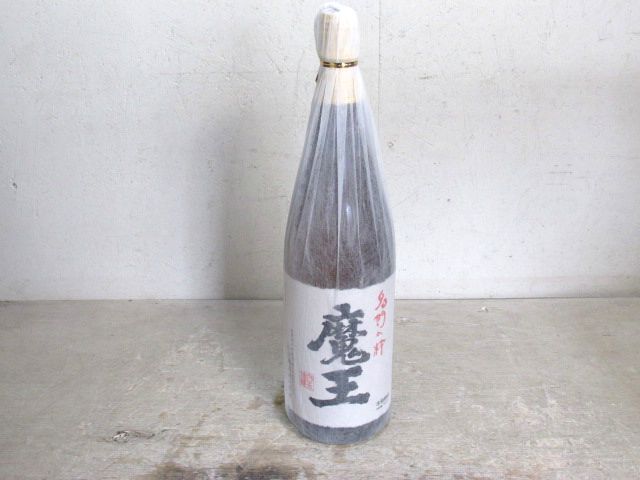 芋焼酎 名門の粋 魔王 白玉醸造 1800ml 25度 2023.12.07 未開栓_画像1