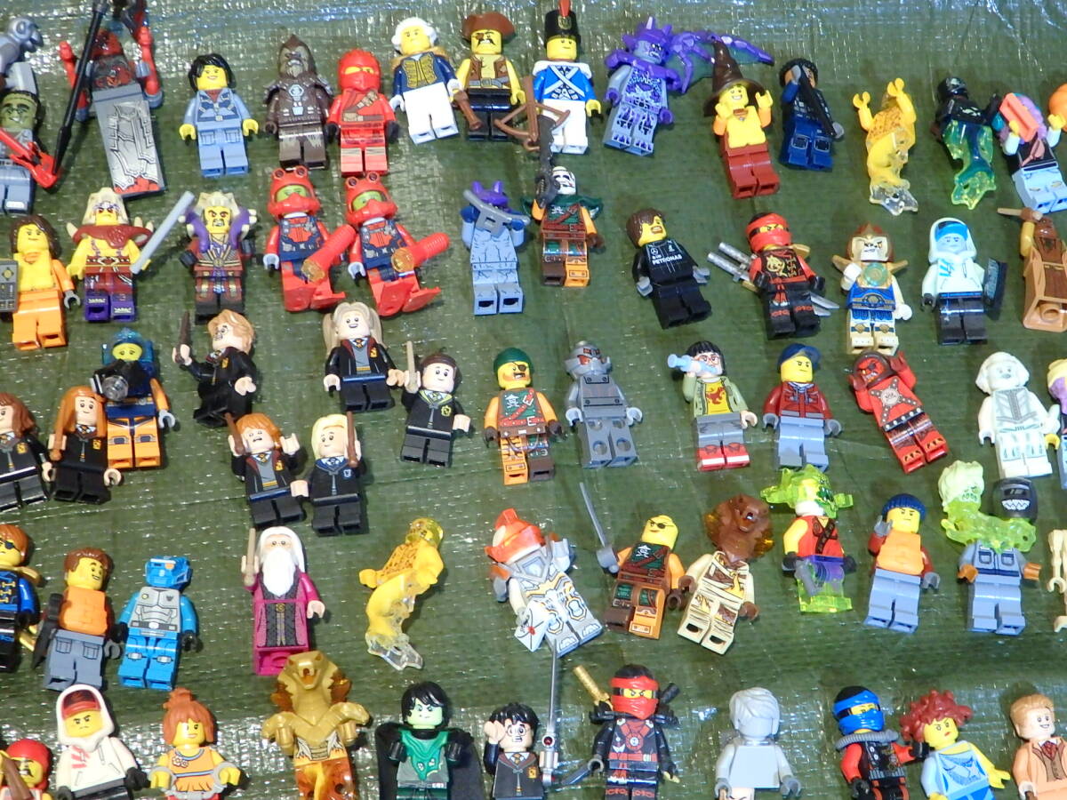 LEGO レゴ ミニフィグ 100体以上 シティ スターウォーズ　パイレーツ　ニンジャゴー　大量　まとめ　パーツ　ジャンク品 _画像7