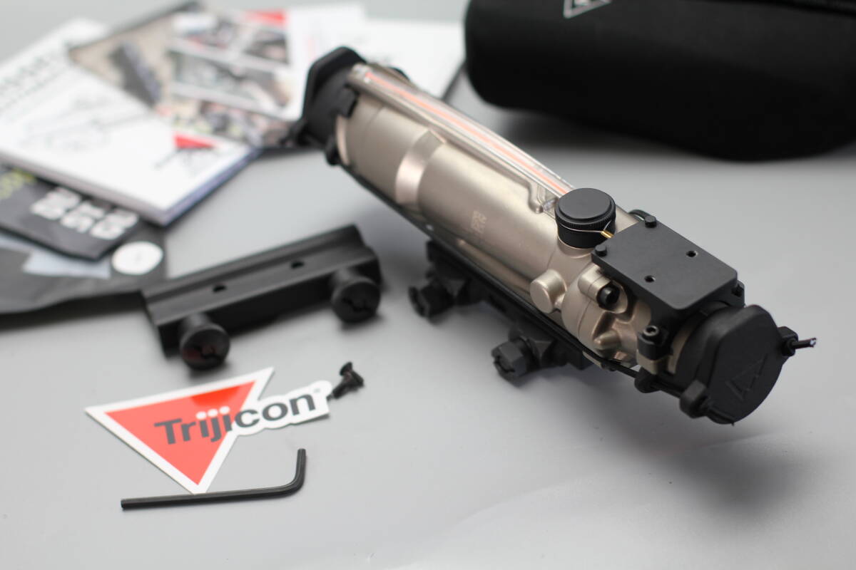 廃盤 Trijicon TA11 ACOG 3.5x35 Nickel Boron (Leupold PEQ PVS PSQ ATPIAL ptw LA5 peq15 wilcox surefire)_画像3