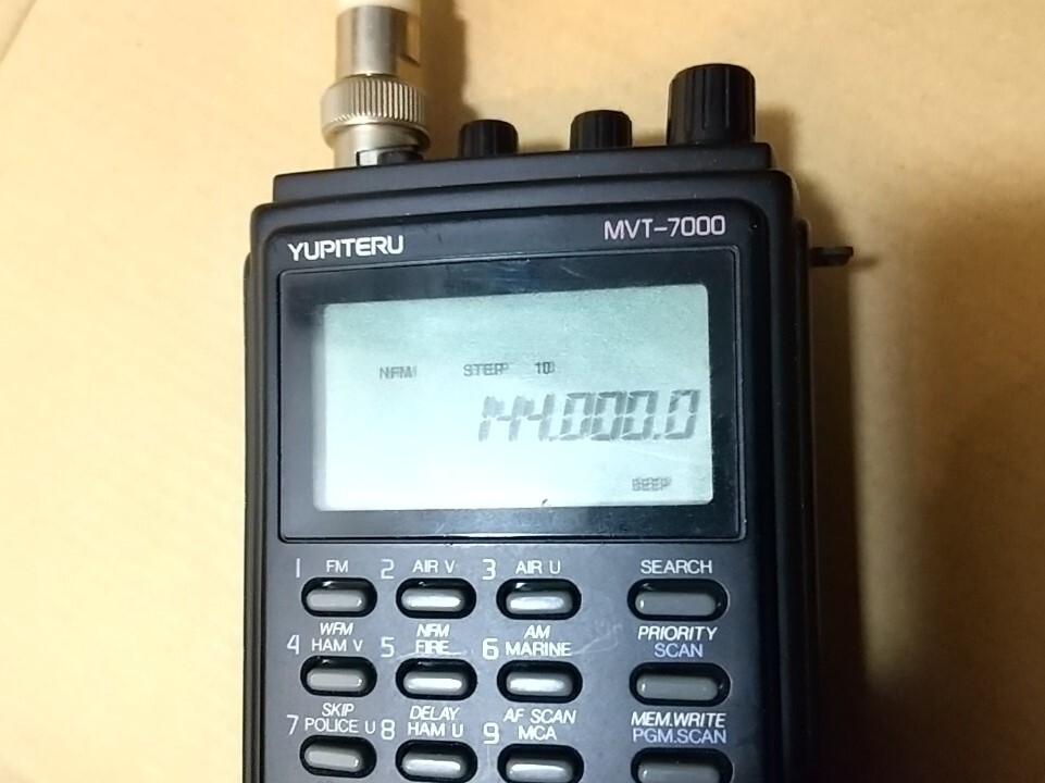 [me LUKA li..][YUPITERU* Jupiter ]MVT-7000* multiband receiver [ operation with defect ]