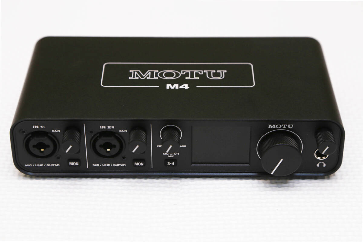 MOTU M4 USB-C オーディオインターフェース オーディオインターフェイス_画像4