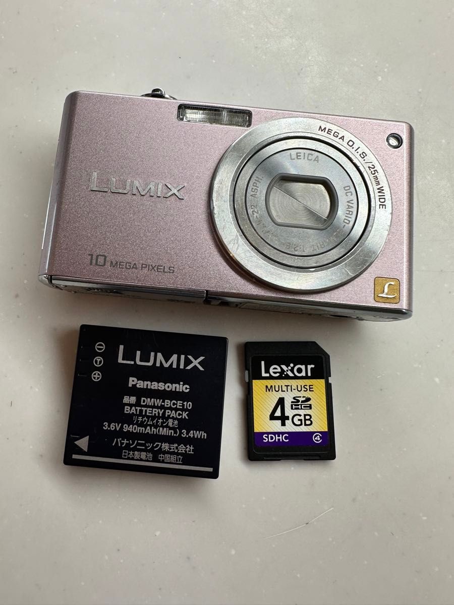 Panasonic LUMIX DMC-FX37 ピンク