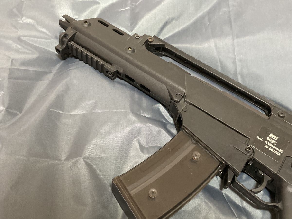 【送料込み】WE　ガスブローバック　G36C　中古_画像4