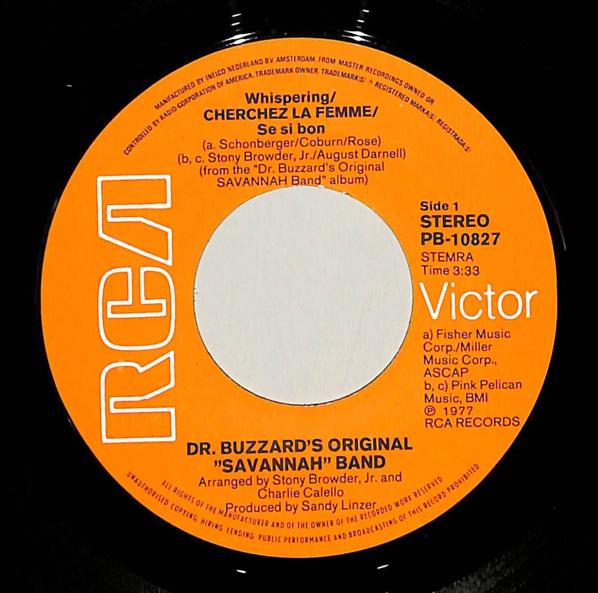 C00202780/EP/Dr. Buzzard's Original Savannah Band「Cherchez La Femme」_画像3