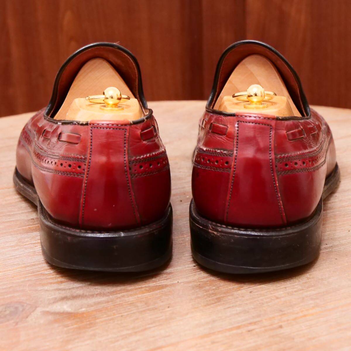  хорошая вещь *[Allen Edmonds]a Len Ed monz Wing chip Loafer US10.5C бизнес обувь casual мужской кожа обувь 