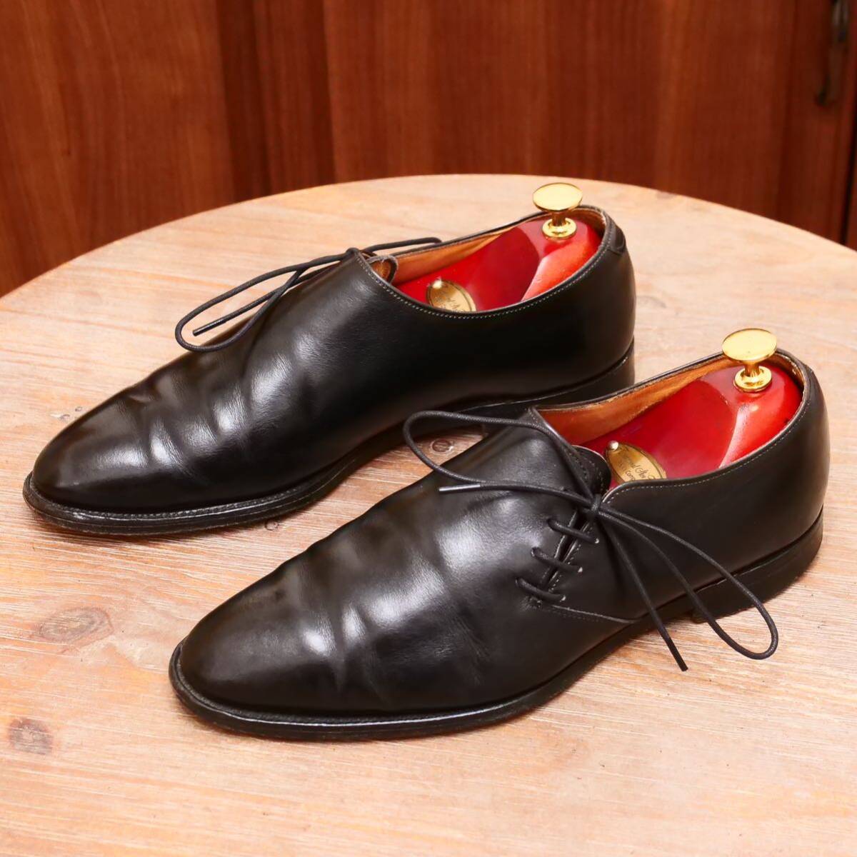  rare *[G.RODSON]ji- rod son side race shoes black UK7 business shoes men's leather shoes 