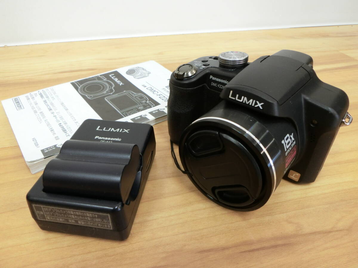 【動作確認済み】Panasonic LUMIX DMC-FZ28 デジタルカメラ_画像1