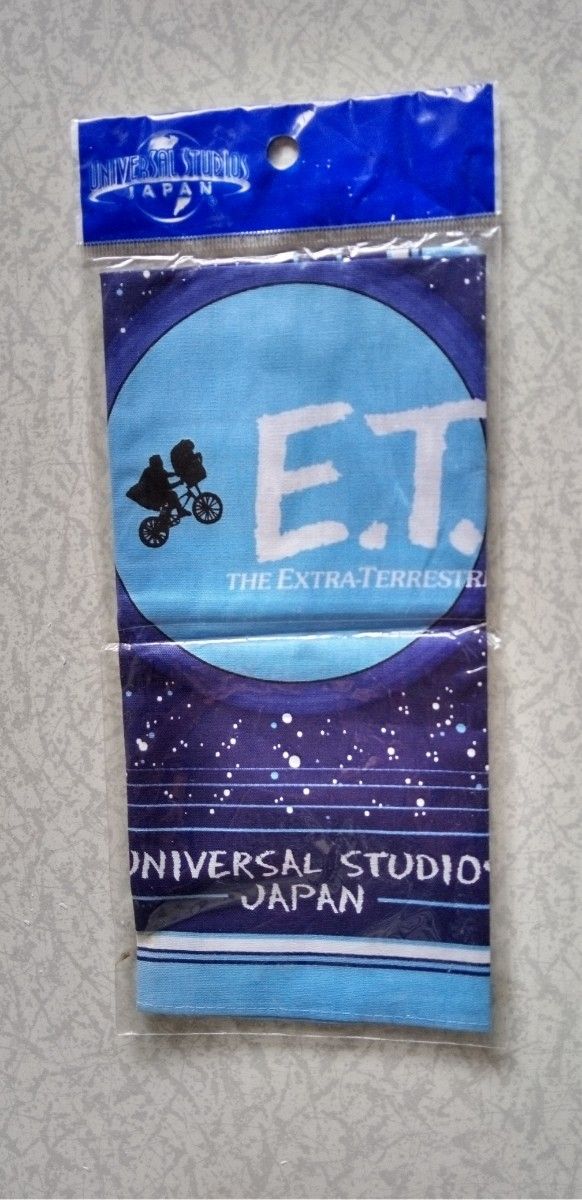 未開封　未使用　E.T　ハンカチーフ　ユニバーサルスタジオジャパン