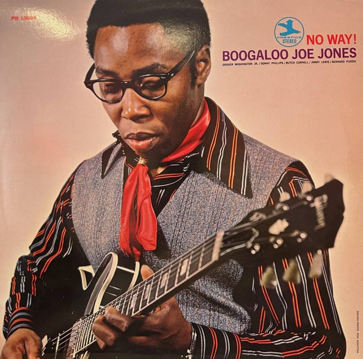 Boogaloo Joe Jones - No Way! / Bernard Purdie、Grover Washington Jr、Sonny Phillipsといった錚々たる面々が参加！_画像1