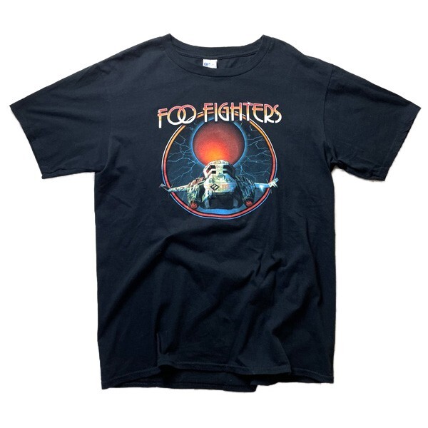 サマソニ限定! Foo Fighters フーファイターズ 2017年 サマーソニック オフィシャル バンド 半袖 Tシャツ ブラック 黒 M グッズ メンズ_画像1