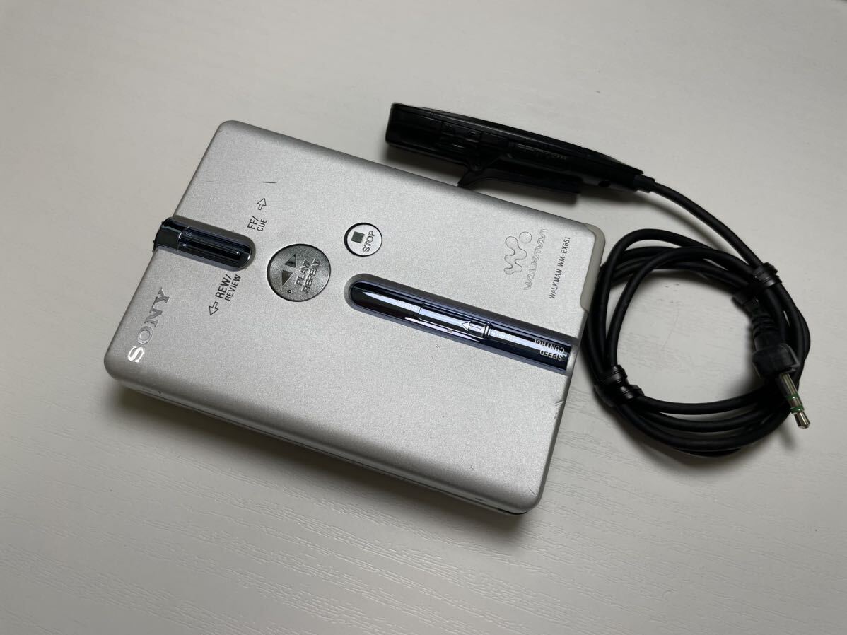 美品丨SONY WALKMAN 速度調整 カセットウォークマン WM-EX651_画像1