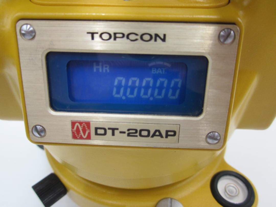 7日保証！美品【領収書可】トプコン　デジタルセオドライト　DT-20AP_画像6