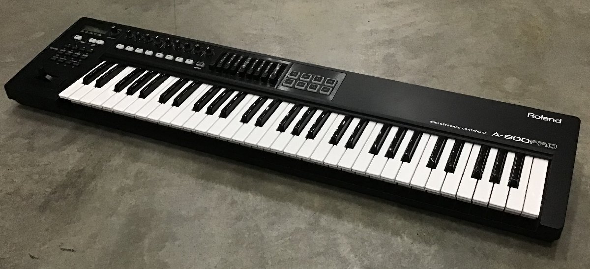 管理番号=c0694808【中古】Roland A-800PRO JUNK ローランド MIDIキーボード・コントローラー ジャンク 現状渡し_画像1