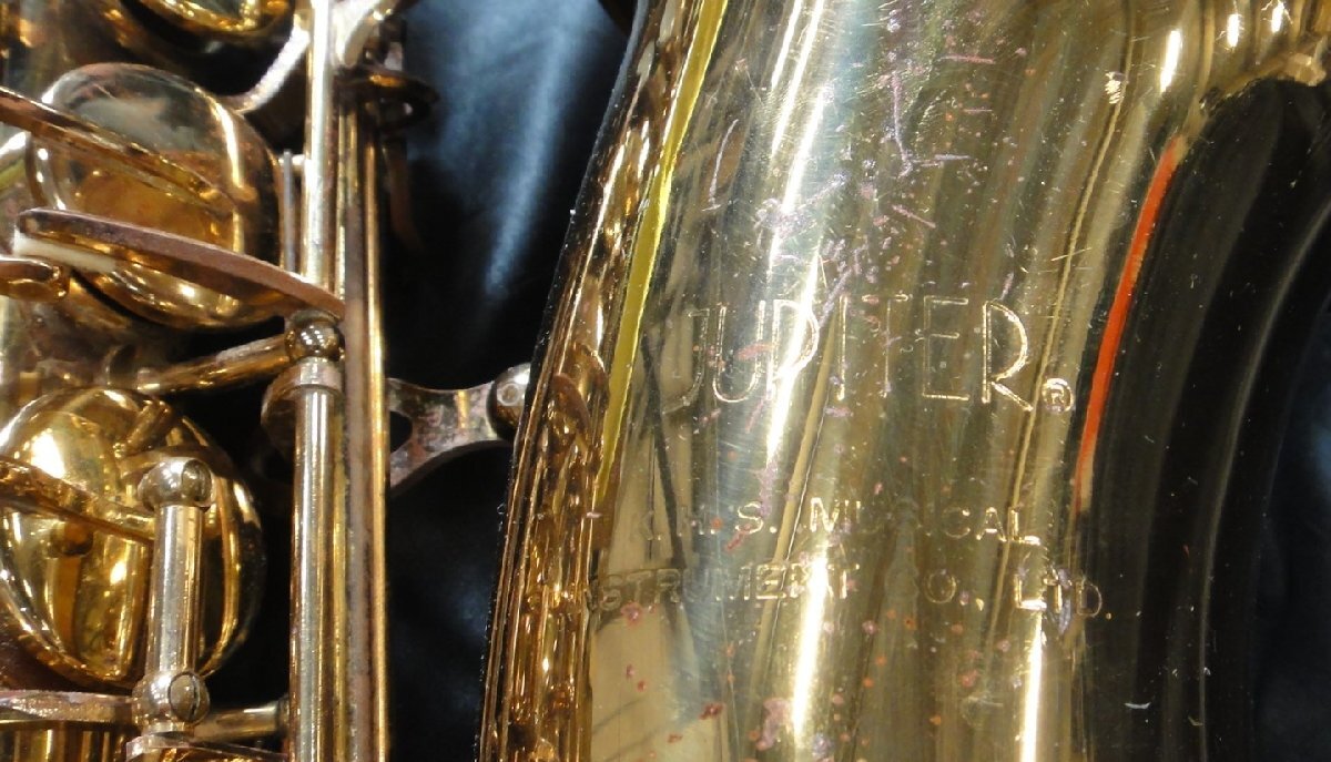 【中古】JUPITER ジュピター STS-687 TENOR SAX テナーサックス JUNK ジャンク 現状渡し_画像9