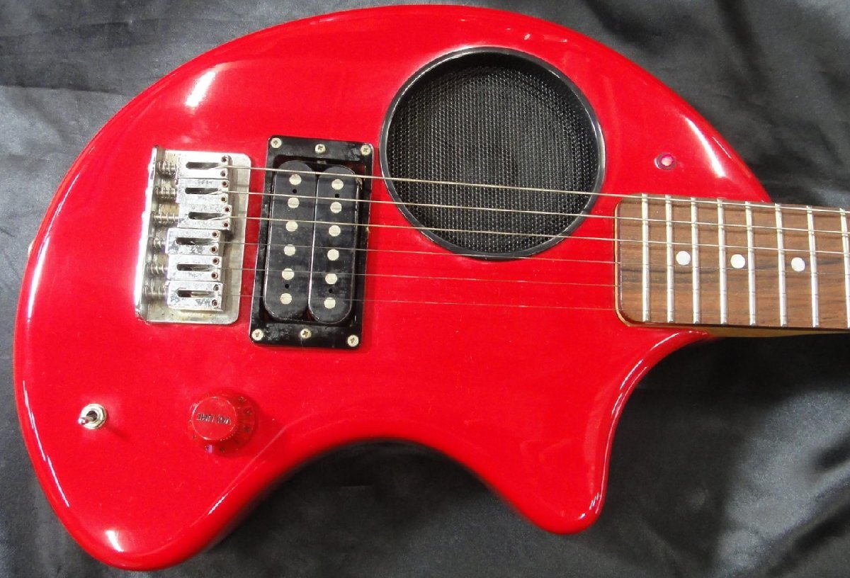 【中古】Fernandes フェルナンデス ZO-3 ぞうさん アンプ内蔵 トラベルギター エレキギター JUNK ジャンク 現状渡し_画像1