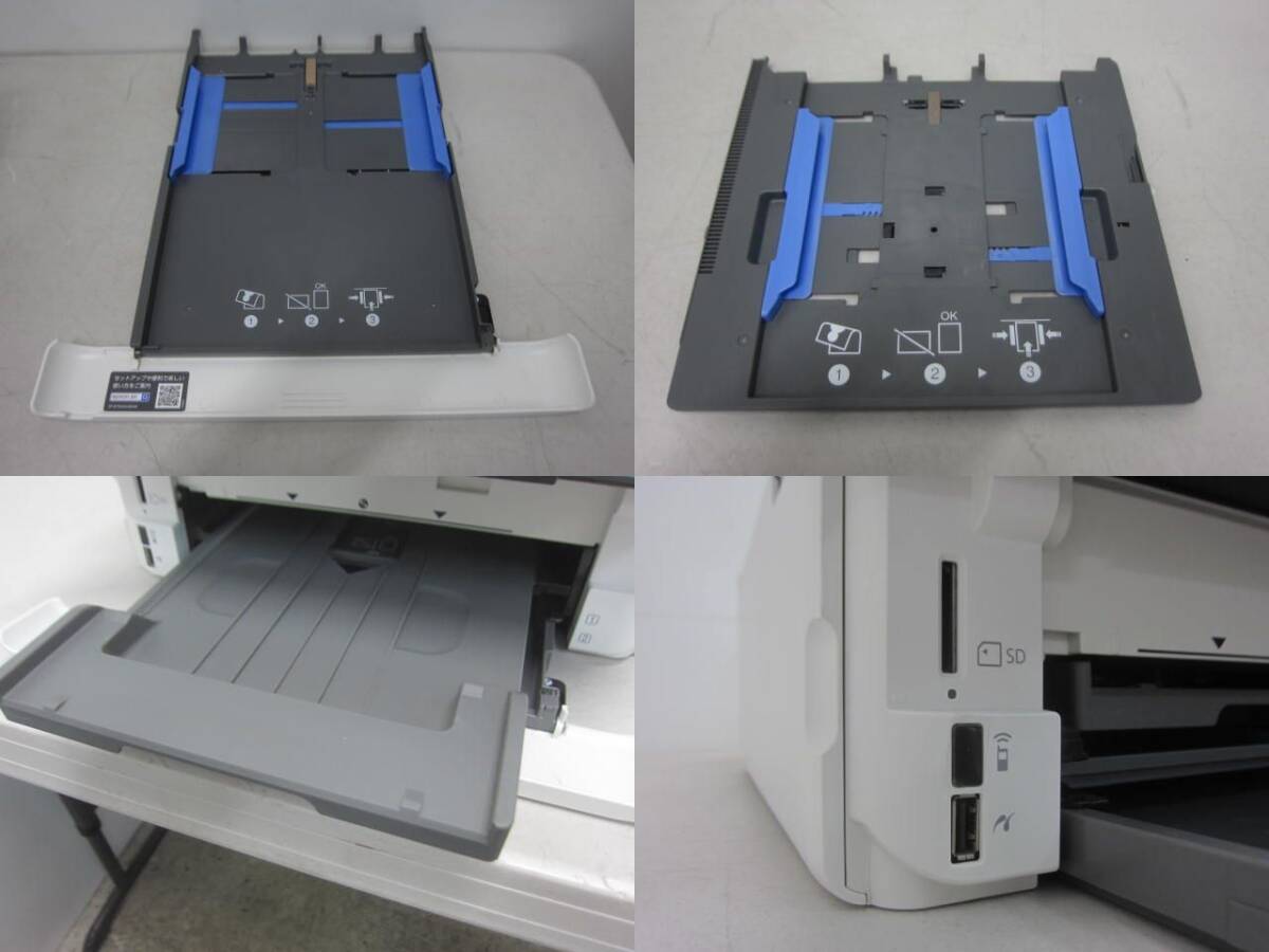 【通電確認のみ】EPSON エプソン カラリオ インクジェットプリンター EP-879AW_画像6