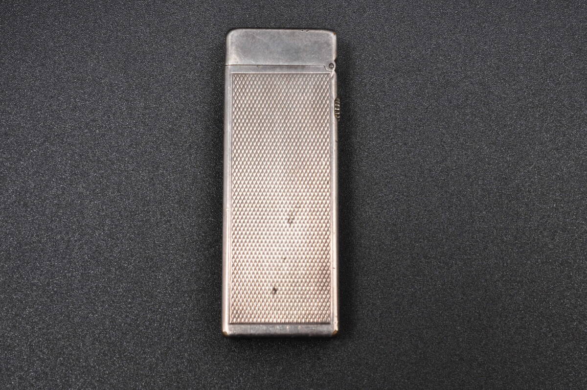 1 иен ~# вспышка проверка # dunhill Dunhill зажигалка Gold цвет / тонкий серебряный цвет ролик тип газовая зажигалка курение прибор 