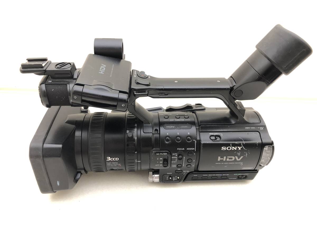 0514 для бизнеса HDV камера родоначальник!SONY HVR-Z1J 4 шт. комплект рабочий товар! принадлежности . большое количество!