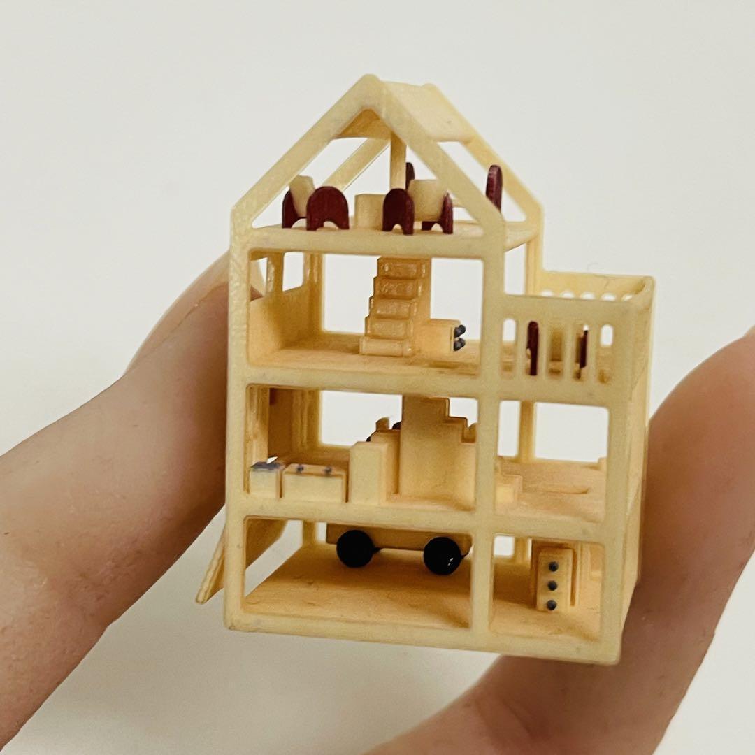 ミニチュア　ミニミニドールハウス　ドールハウスに　住宅模型　建築模型　リカちゃんに　住宅模型　建築模型　ミニチュアイメージ_画像5