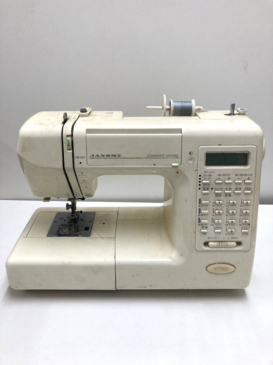 *JANOME Janome 840 type S7701 швейная машина компьютер швейная машина утиль *