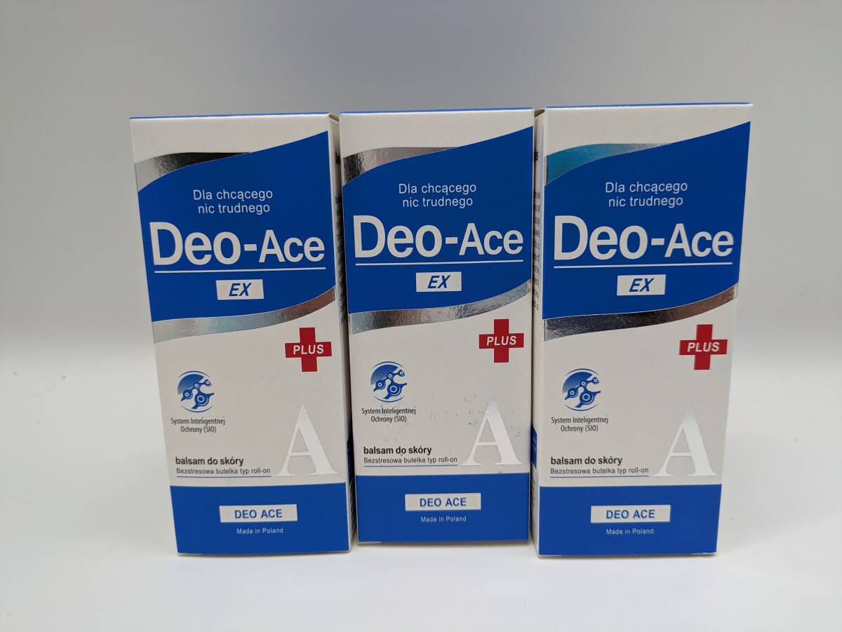 デオエース Deo-Ace EX PLUS 40ml×3個_画像1