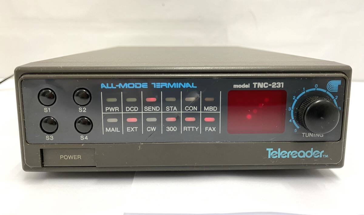 TM/ タスコ オールモードターミナル Telereader テレリーダー TNC-231 本体のみ 0501-3の画像1