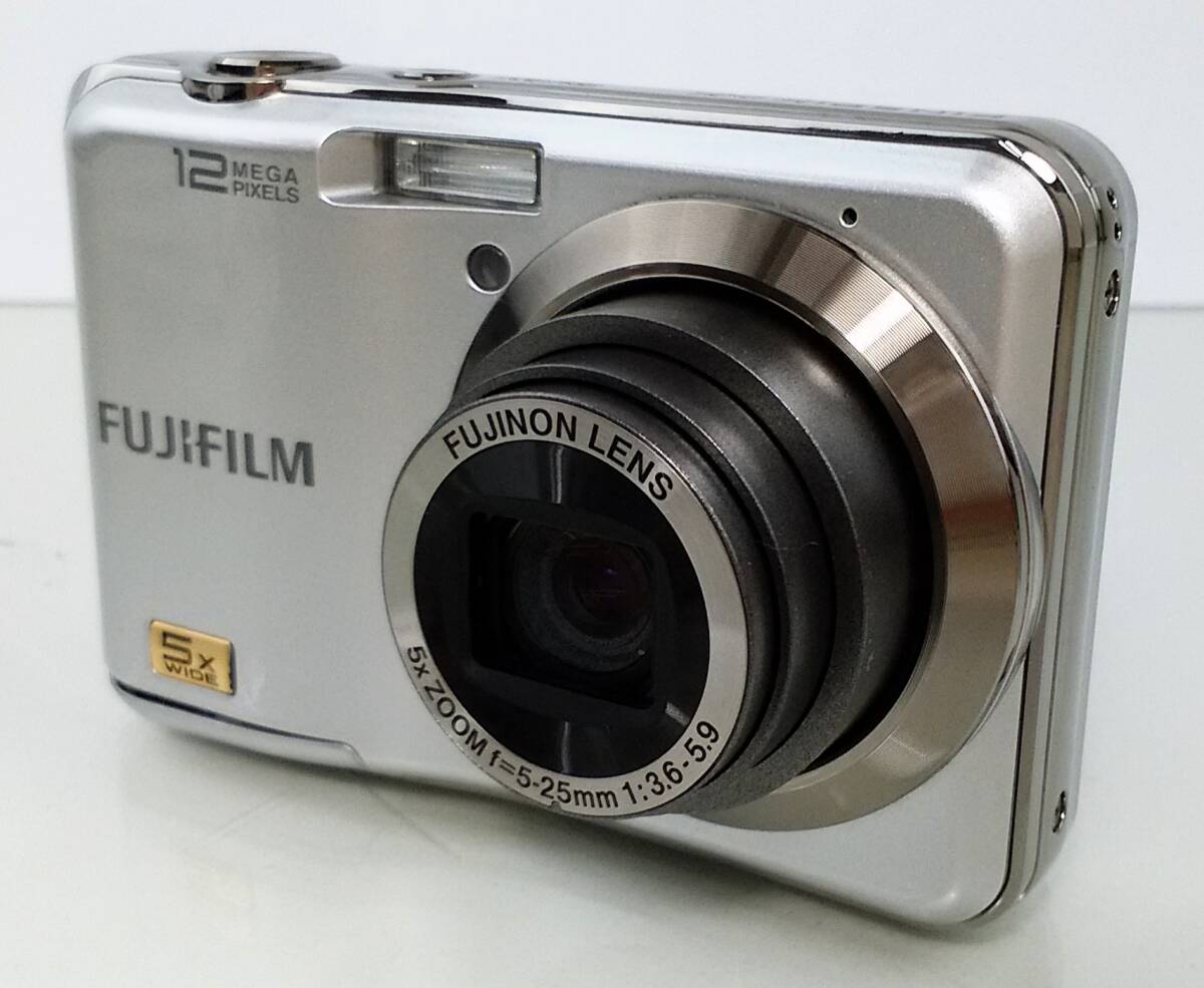K/ FUJIFILM 富士フィルム FINEPIX AX200 コンパクト デジタルカメラ 単3電池 0502-3の画像1