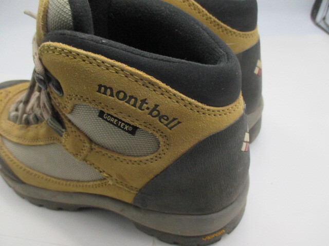 mont bell goretex 23cm　登山靴、モンベル ゴアテックス、アウトドア用品、トレッキングシューズ _画像4