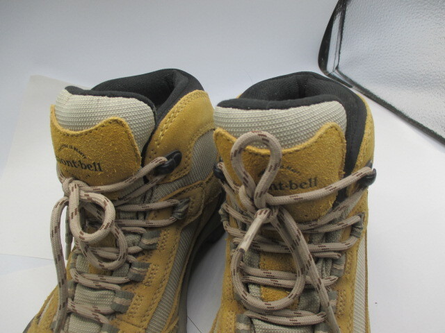 mont bell goretex 23cm　登山靴、モンベル ゴアテックス、アウトドア用品、トレッキングシューズ _画像3