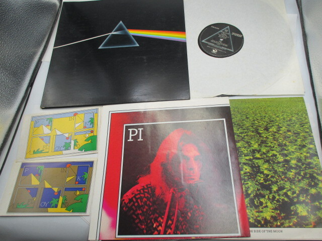 ピンク・フロイド レコード　狂気、ポスター・ステッカー、Dark Side of the Moon、Pink Floyd_画像1